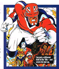 Captain Britain by David Thorpe and Alan Davies