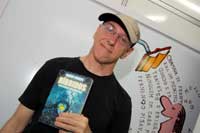 David Thorpe giving his talk at the 55th bookfair at Porto Alegre, Brazil