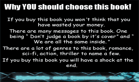 Hybrids, by David Thorpe - why you should buy the book, by students from Prendergast and Knight’s Academy